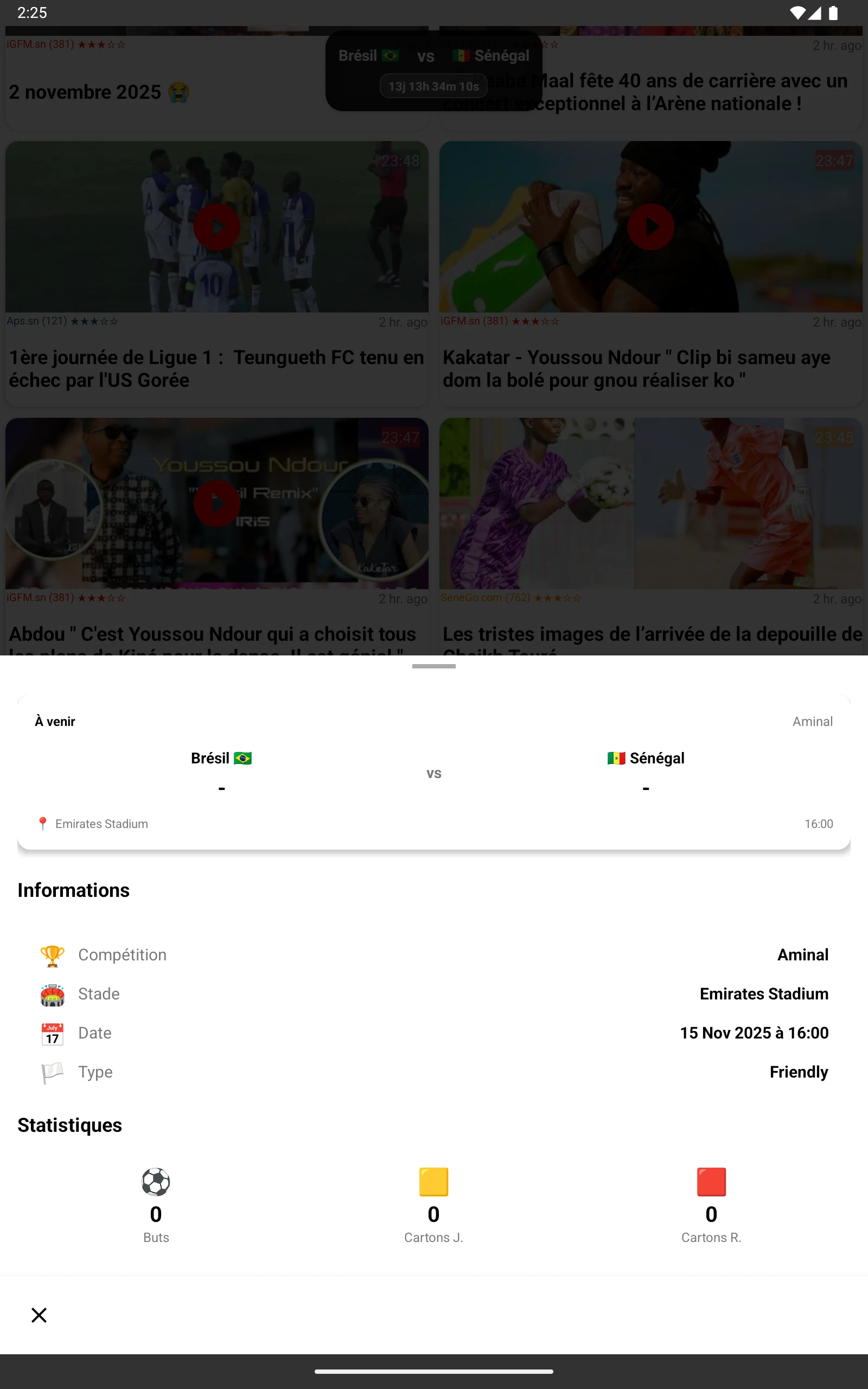 Actu Sénégal, Actu Afrique screenshot
